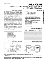 MAX5839BCMN datasheet: Octal, 13-bit voltage-output DAC with parallel interface. INL(LSB) +-4. MAX5839BCMN