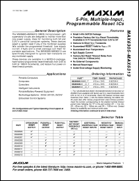 MAX6520EUR-T datasheet: 50ppm/C, 1.2V voltage reference MAX6520EUR-T