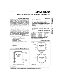 MAX1092ACEG datasheet: 400ksps, +5V, 4-channel single-ended/2-channel pseudo-differential, 10-bit ADCs with +2.5V reference and parallel interface. INL (LSB) 0.5 MAX1092ACEG