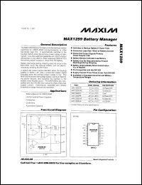 MAX1290BCEI datasheet: 400ksps, +5V, 8-channel, 12-bit ADC with +2.5V reference and parallel interface INL(LSB) +1,-1 MAX1290BCEI