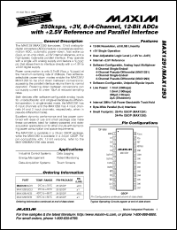 MAX130CPL datasheet: 3 1/2 Digit A/D converter with bandgap reference MAX130CPL