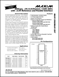 MAX136CPL datasheet: Low power, 3 1/2 didit A/D converter with display hold MAX136CPL