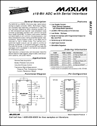 MAX1400EAI datasheet: +5V, 18-bit, low-power,  multichannel, oversampling (sigma-delta) ADC MAX1400EAI