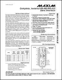 MAX1488ECSD datasheet: +,-15kV ESD-protected, quad, low-power RS-232 line driver MAX1488ECSD