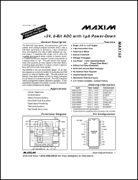 MAX1603EAI datasheet: Dual-channel CardBus and PCMCIA VCC/VPP power-switching netwok MAX1603EAI