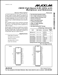 MAX1601EAI datasheet: Dual-channel CardBus and PCMCIA power-switches with SMBus serial interface MAX1601EAI