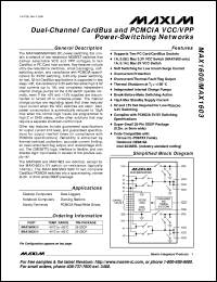 MAX1607ESA datasheet: USB current-limited switch in pin-compatible package MAX1607ESA