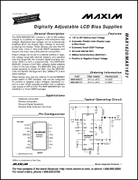 MAX1626C/D datasheet: 5V/3.3V, 100% duty-cycle, high-efficiency, step-down DC-DC controller MAX1626C/D