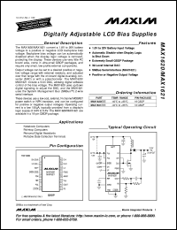 MAX1627C/D datasheet: Adjustable, 100% duty-cycle, high-efficiency, step-down DC-DC controller MAX1627C/D