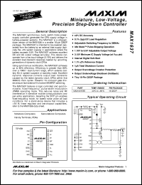 MAX1640C/D datasheet: Adjustable-output, switch-mode current souces with synchronous rectifier. Current-sense accuracy: 5.3% MAX1640C/D