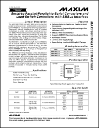 MAX1666VEEP datasheet: Advanced lithium-lon battery-pack protector MAX1666VEEP