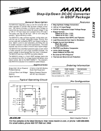 MAX1677EEE datasheet: Compact, high-efficiency, dual-output step-up and LCD bias DC-DC converter MAX1677EEE