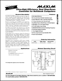 MAX1719EUT datasheet: Switched-capacitor voltage inverter with shutdown. MAX1719EUT