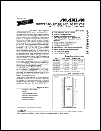 MAX205ECPG datasheet: +-15kV ESD-protected, +5V RS-232 transceiver MAX205ECPG