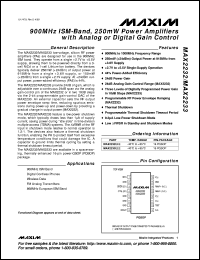MAX2310EEI datasheet: CDMA IF VGA and I/Q demodulator with VCO and synthesizer. MAX2310EEI