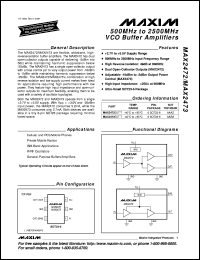 MAX253CPA datasheet: Transformer driver for isolated RS-485 interface. MAX253CPA