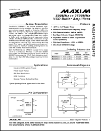 MAX253MJA datasheet: Transformer driver for isolated RS-485 interface. MAX253MJA