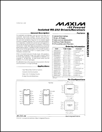 MAX260AMRG datasheet: Microprocessor programmable universal active filter. Accuracy 1%. MAX260AMRG