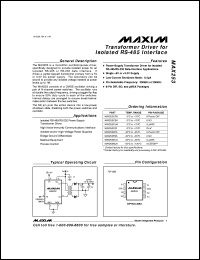 MAX2623EUA datasheet: Monolithic voltage-controlled oscillator. MAX2623EUA