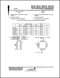 SN74LS247DR datasheet:  BCD-TO-SEVEN-SEGMENT DECODERS/DRIVERS SN74LS247DR