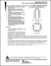 SN74LV139ADGVR datasheet:  DUAL 2-LINE TO 4-LINE DECODERS/DEMULTIPLEXERS SN74LV139ADGVR