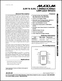 MAX3220TCAP datasheet: 3V to 5.5V, up to 250kbps true RS-232 transceiver with 4microA autoshutdown plus and power-on reset. Reset threshold 3.08V. MAX3220TCAP