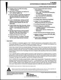 TL16C550AFN datasheet:  SINGLE UART WITH 16-BYTE FIFO TL16C550AFN