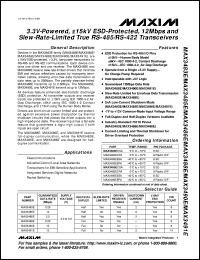 MAX354EPE datasheet: Fault-protected analog multiplexer MAX354EPE