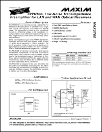 MAX381CPE datasheet: Precision, low-voltage analog switch. MAX381CPE