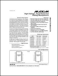 MAX3869EHJ datasheet: +3.3V, 2.5Gbps, SDH/SONET, laser driver with gurrent monitor and APC. MAX3869EHJ