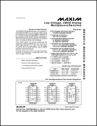 MAX410ESA datasheet: Single, 28MHz, low-noise, low-voltage, precision op amp. MAX410ESA