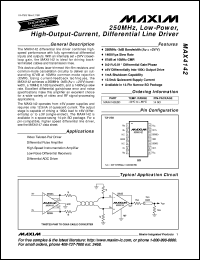 MAX4168EPD datasheet: Dual, high-output-drive, precision, low-power, single-supply +2.7V to +6.5V, Rail-to-Rail I/O op amp with swhutdown. MAX4168EPD