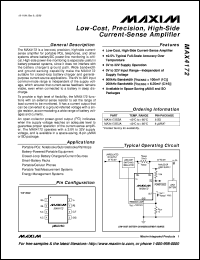 MAX4188ESD datasheet: Triple, low-glitch, 200MHz -3dB bandwidth, 1.5mA supply current, current-feedback amplifier. Optimized for Av>=2V/V. MAX4188ESD