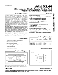 MAX4223EUT-T datasheet: Single, 1GHz -3dB bandwidth, min gain +1, low-power, current-feetback amplifier with shutdown. MAX4223EUT-T