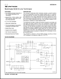 UCC5631AMWP datasheet:  9-LINE 3-5V MULTIMODE TERMINATOR FOR SCSI THROUGH ULTRA3 SCSI AND REVERSE DISCONNECT UCC5631AMWP