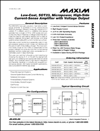 MAX4427C/D datasheet: Dual high-speed, 1.5A  MOSFET driver. 4.5V t0 18V operation range. MAX4427C/D