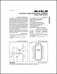 MAX4504C/D datasheet: Low-voltage, dual-supply, SPST, CMOS analog switch. MAX4504C/D