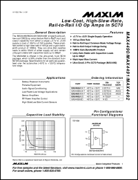 MAX4508C/D datasheet: Fault-protected, high-voltage single 8-to-1 multiplexer. MAX4508C/D