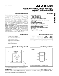MAX4515EPA datasheet: Low-voltage, low-on-resistance, SPST, CMOS analog switch. Normally closed (NC), +2V to +12V single-supply operation. MAX4515EPA