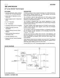 UCC5620FQP datasheet:  27-LINE 5V SE TERMINATOR FOR FAST AND ULTRA SCSI UCC5620FQP