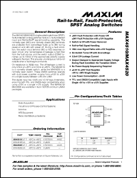 MAX452C/D datasheet: CMOS unity-gain stable, 50MHz video amplifier. MAX452C/D