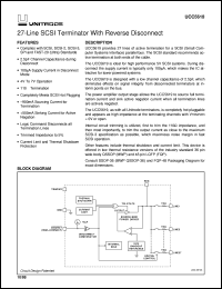 UCC5619MWPTR datasheet:  27-LINE 5V SE TERMINATOR FOR FAST AND ULTRA SCSI WITH REVERSE DISCONNECT UCC5619MWPTR