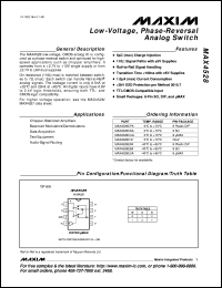 MAX4537ESE datasheet: Quad, low-voltage, SPST analog switches with enable. 4 NC. MAX4537ESE