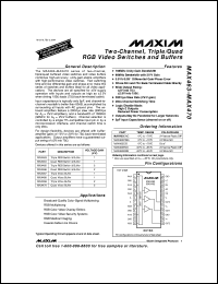 MAX4680CAE datasheet: 1.25om, quad, SPST, CMOS analog switch (two NC switches). MAX4680CAE