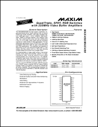 MAX5013AEQI datasheet: 12-bit, 100Msps TTL DAC. MAX5013AEQI