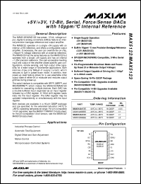 MAX5150BCEE datasheet: Low-power, dual, 13-bit voltage-output DAC with serial interface. +5V single-supply operation. INL(LSB) +-1. MAX5150BCEE