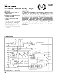 UC3909DW datasheet:  SWITCHMODE LEAD-ACID BATTERY CHARGER UC3909DW