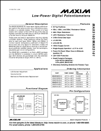 MAX5177AEEE datasheet: Low-power, serial, 12-bit DAC with force/sense voltage output. Single-supply +3V operation. Full-scale output range +4.096V(Vref=+2.5V). INL(LSB) +-2. MAX5177AEEE