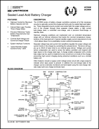 UC2906DW datasheet:  SEALED LEAD-ACID BATTERY CHARGER UC2906DW