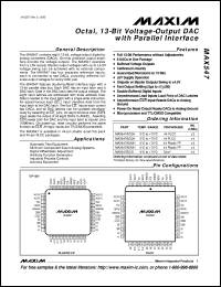 MAX560CWI datasheet: +3.3V tranceiver with two EIA/TIA-562 receivers active in shutdown. MAX560CWI